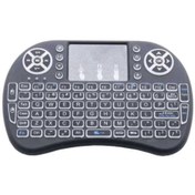 Resim Robotistan Odseven Mini Kablosuz 2.4ghz Kablosuz Rgb Aydınlatmalı Siyah Klavye 