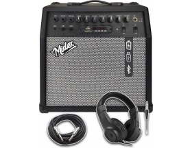 Resim MGA-50HD Elektro Gitar Amfisi 50 Watt USB Bluetooth Şarjlı 4 Girişli (Kulaklık ve Kablo Dahil) 