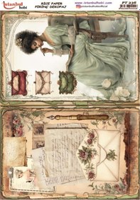 Resim Pirinç Dekopaj Kağıdı 30x42cm Pt-236 