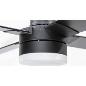 Resim Alsanfan Pilot Siyah Aydınlatmalı Uzaktan Kumandalı Tavan Vantilatörü 