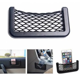 Resim Le Moins Cher Bentley Mulsanne Araç Içi Fileli Pratik Göz Telefon Için Yapışkanlı Ceplik 