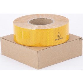 Resim Reflektif Reflektiv Şerit Bant Reflektör 50 Metre Tüvtürk Uyumlu (325957841) 