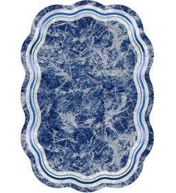 Resim Alanur Home Eko Yıldız Djt Yıkanabilir Kaymaz Taban 3 Lü Yatak Odası Takımı 203 Figürlü Lacivert 