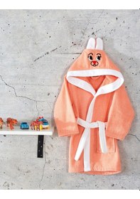 Resim Komfort Home Kapşonlu %100 Pamuklu Çocuk Bornoz / 3-4 Yaş (425000062) 