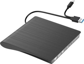 Resim DVDWRT Harici Dvdrw Slim, Siyah Dvd Yazıcı Writer 