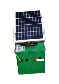 Resim Kurtbomsan Güneş Enerjili Elektrikli Çit Makinasi Kuru Akülü 