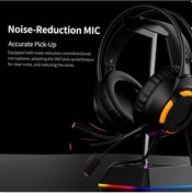 Resim Xindoker Ajazz Ax120 7.1 Ses Kanalı Usb Oyun Kulaklığı - 50mm Hoparlör, Işıklı Mikrofon, 2.2m Kablolu Siyah - 