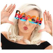 Resim Beach Yazılı Parti Gözlüğü Yaza Merhaba Hawaii Show Gözlüğü 19x6 Cm 1 