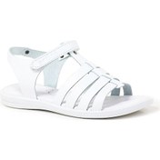 Resim Artico Bellini Beyaz Hakiki Deri Vaketa Kız Çocuk Sandalet - 26 Beyaz 