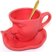 Resim Kenpazar Porselen Kupa Bardak 