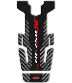 Resim Gp Kompozit Honda Nc 750 2016-2020 Uyumlu Tank Pad Siyah-Karbon (522062129) 