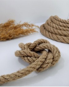 Resim Doğalsan Tarım Jüt Halat 12 Mm 100 Metre Hasır Ip Dekor Ipi Ip Halat Jüt Kendir Jüt Çuval Ipi Urgan Jüt Kendir 