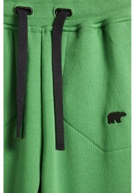 Resim Bad Bear Less Plain Sweatpants Kids Green Yeşil Çocuk Eşofman Altı - Yeşil 