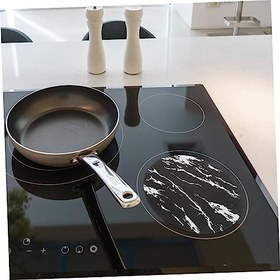 Resim MAGICLULU 4 Adet İndüksiyonlu Pişirme Yüzeyi Matı Aşınmaya Dayanıklı Silikon Ped Isıya Dayanıklı Tezgah Matı Kolay - Ped Mutfak Dışı Aksesuar 