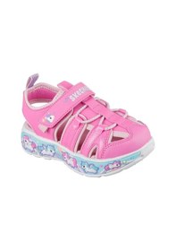 Resim Skechers 303162n Pklp Play Scene Splash - Cute Crew Kız Çocuk Sandalet Çok Renkli 
