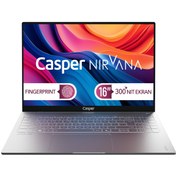 Resim CASPER Nirvana S100 300NIT i5-13420H 24GB DDR5 2TB SSD 16" Freedos Laptop S100.1342-CX00X-G-F 