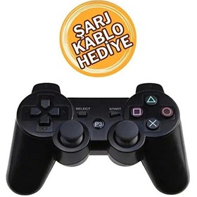 Resim Ps3 Kablosuz Analog Oyun Kolu Oyuncu Konsolu Dualshock Wireless Joystick Controller 