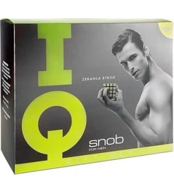 Resim Snob Iq Edt 100 Ml + 150 Ml Deodorant Erkek Parfüm Set 