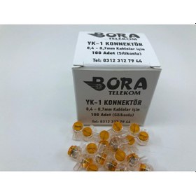Resim Ek Boncuğu Yak 1 Konnektör ( 1Kt 100 Lü ( Ürün Adınıza Faturalı ) 
