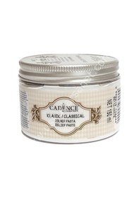 Resim Cadence Klasik Rölyef Pasta 150Ml Beyaz 