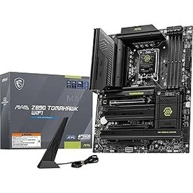 Resim MSI, Mag Z890 Tomahawk Wifi Soket 1851 Ddr5 9200Mhz(oc) Usb 20Gbps 4Xm.2 2Xtb4 Hdmi Display 5G Lan Wifi 7 Atx, 7E32-001R 