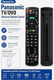 Resim Smartby Evrensel Yedek Panasonic TV ve DVD Blu-ray Oynatıcı Uzaktan Uyumlu,%99 Panasonic Plazma LCD LED 3D TV ve DVD Blu-ray Oynatıcı, N2QAYB000100 N2QAYB00221 N2QAYB00048 yerine geçer. 