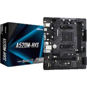 Resim ANAKART - 90-MXBE60-A0UAYZ- A520M-HVS 