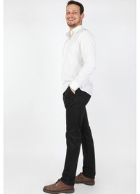 Resim Balins Erkek Fleto Cep Gabardin Pantolon Siyah 