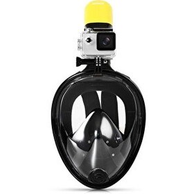 Resim Evimdeyokyok Full Face Anti-Sis ve Sızıntı S/M Beden Tam Yüz Dalış Maskesi Şnorkel 