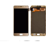 Resim LENOVO Kdr Vibe P2 P2a42 P2c72 Lcd Ekran Dokunmatik Çıtalı Gold 