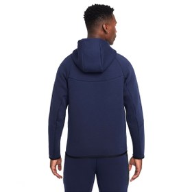 Resim Nike Tech Fleece Erkek Mavi Günlük Stil Sweatshirt HV0949-451 