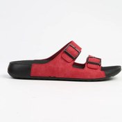 Resim Lee Cooper Orthopedix 2013 Çift Bantlı Suya Dayanıklı Tokalı Unisex Terlik Kırmızı 