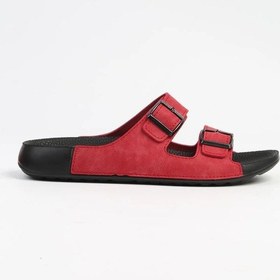 Resim Lee Cooper Orthopedix 2013 Çift Bantlı Suya Dayanıklı Tokalı Unisex Terlik Kırmızı 