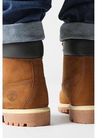 Resim Timberland Premium 6 İn Waterproff Boot Rust Nubuck Hakiki Deri Su Geçirmez Erkek Bot Tarçın Tarçın 