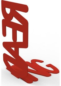 Resim Decormet Readıng Kitap Tutucu Kırmızı 