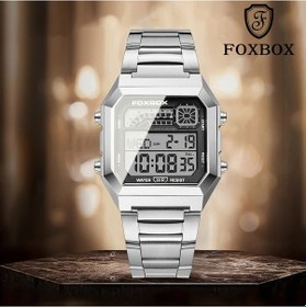 Resim Fochsia Foxbox Yeni Kadın Elektronik Kol Saati Silvery Spor Kronograf Okul Hediyesi Diğer 