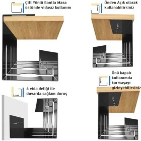 Resim HS Global Gamer Masa Altı Kablo Toplayıcı 