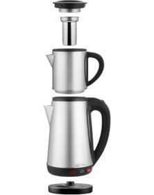 Resim Paslanmaz Çelik Elektrikli Çay Makinesi 