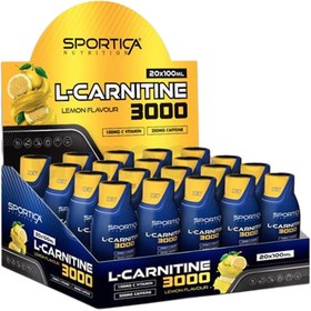 Resim Sportica Nutrition L-Carnitine 3000 mg 20 Ampul 