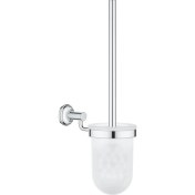 Resim Grohe Essentials Authentic Tuvalet Fırçası Seti (40658001) 
