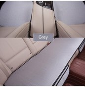 Resim Mor Konfor Nefes Araba Koltuğu Kapağı Buz Ipek Dört Mevsim Araba Koltuk Minderi Koruyucu Ön Yastık Çoğu Araba İçin Fit 