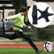 Resim 1 set Futbol topu tutma antrenman ekipmanı, pas ve top kontrolü için top çantası, yetişkin futbol antrenman ekipmanı, futbol döndürücü, elastik sıçrama ipi, futbol antrenman ekipmanı 