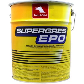 Resim Petrol Ofisi Super Gres Ep 0 15 Kg Lityum Sabunlu Performanslı Gres 