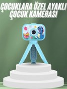 Resim teknodayım Çocuklara Özel Ayaklı Mini Fotoğraf Makinesi Dijital LCD Ekran 