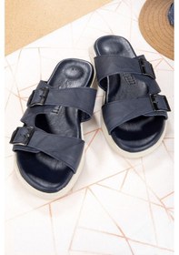 Resim Bada Hakiki Deri Erkek Terliği, Hakiki Deri Terlik, Ortopedik Taban Terlik, Hafif Deri Terlik Çok Renkli 