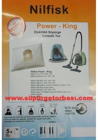 Resim Nilfisk P.12 Süpürge Torbası 