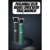 Resim Paslanmaz Çelik Lı Sinek Kaydı Tıraş Makinesi Uzun Ömürlü 
