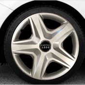 Resim HMNL Peugeot 301 15'' Inç Gri 4lü Set Jant Kapağı Çelik Jant Görünümlü 
