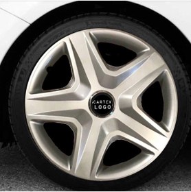 Resim HMNL Peugeot 301 15'' Inç Gri 4lü Set Jant Kapağı Çelik Jant Görünümlü 
