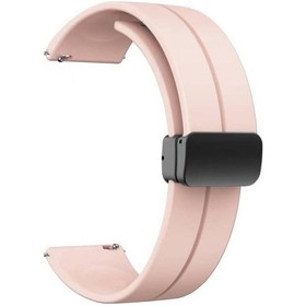 Resim Apsuwa Vestel Uyumlu Akıllı Saat 2 Kordon Kayış D-buckle Mıknatıslı Silikon 22/dbk 